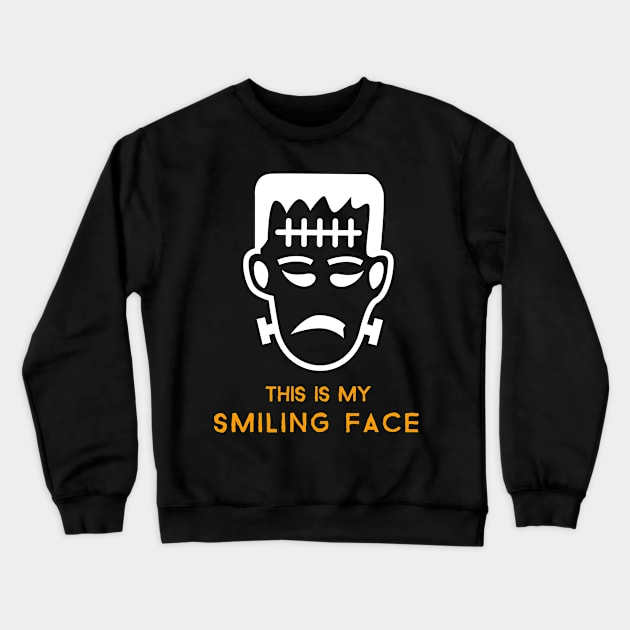 This is My Smiling Face by Franky Crewneck Sweatshirt by Dodo&FriendsStore